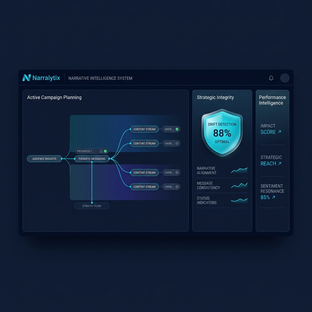 Narralytix Strategic Dashboard